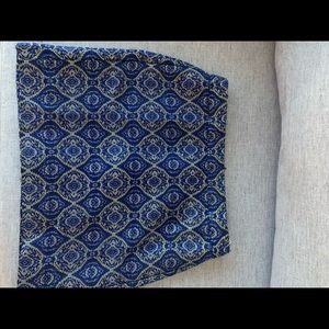 Beautiful Thick JCrew Silk Lined skirt - size 8